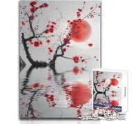 Puzzle 1000 pièces pour Adultes, Style Japonais, Affiche à Assembler Détendez-Vous Pendant Votre Temps Libre Découpe Nette et sans Couture Dimensions:38x26cm