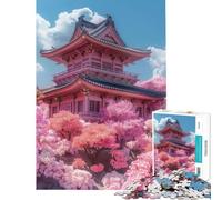 Puzzle 1000 pièces pour Adultes Style Vaporwave Japonais Anti-Stress découpe de précision idéal comme Cadeau pour Toute la Famille (Taille 38x52cm)