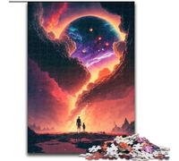 Puzzle 1000 pièces pour Adultes Sunset Fantasy Puzzle 1000 pièces coloré, Amusant, Stimulant et Stimulant (Taille 50x75cm)