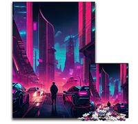 Puzzle 1000 pièces pour Adultes. Superbes Puzzles urbains pour Adultes. Cadeau pour Hommes et Femmes, pour Tous Les Jours et Occasions spéciales. 26x38cm/10,23x14,96 Pouces.
