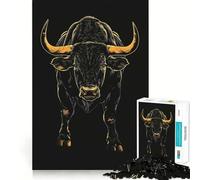 Puzzle 1000 pièces pour Adultes sur Le thème de la Bourse et du Trading haussier Jeu de logique et de réflexion Découpe précise Collection d'œuvres d'art 38x26cm