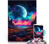 Puzzle 1000 pièces pour Adultes Symphonie céleste Jeu Familial Anti-Stress Défi Difficile Convient pour la décoration de Bureau 52x38cm