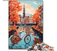 Puzzle 1000 pièces pour Adultes Temples Japonais en Bois, Divertissement Relaxant, Cadeau de Noël idéal et décoration d'intérieur 1000 pièces(50x75cm)