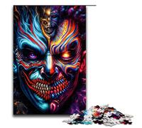 Puzzle 1000 pièces pour Adultes têtes colorées Puzzle en Bois Jeu éducatif Jouet de défi 1000 pièces (75 x 50 cm)
