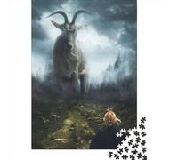 Puzzle 1000 pièces pour adultes THE GUARDIAN Ensemble de puzzle familial Puzzle en bois Défi mental Puzzle 1000 pièces (75x50 cm)