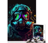 Puzzle 1000 pièces pour Adultes Thème Opérateur en Combinaison de Protection Décoration intérieure Jouet Cadeau de Noël Secret Jeu de réflexion Chaque pièce est Unique Dimensions 38x26cm