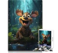 Puzzle 1000 pièces pour Adultes - Thème:Parade d'animaux en Pixel Art - Jeu de défi Unique - Course de Vitesse Manuelle - Jouet éducatif - Dimensions:38x26cm