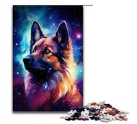 Puzzle 1000 pièces pour Adultes thème « Un Chien glorieux » Jeu Familial Amusant Anti Stress défi Difficile 75 x 50 cm