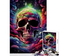 Puzzle 1000 pièces pour Adultes Thème Vie et Mort Décoration intérieure Jeu éducatif et Amusant Détente et Stimulation intellectuelle Dimensions 38x26cm