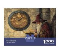 Puzzle 1000 Pièces pour Adultes Time Traveler's Guide Ancient Wisdom Unveiled Puzzle pour Adultes Jeu Manuel Décoration Murale pour Les Joueurs 70x50cm/1000pcs