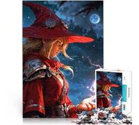 Puzzle 1000 pièces pour Adultes Tisserand éthéré Séjour Anti-Stress pour Tuer Le Temps Décoration d'intérieur et Cadeaux Uniques 38x26cm