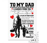 Puzzle 1000 pièces pour Adultes, to My Dad Ill Always Be