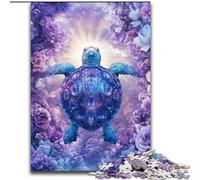 Puzzle 1000 pièces pour Adultes Tortue Fantastique, Jouet éducatif et décompressant, idéal comme Cadeau pour Toute la Famille (Taille 26x38cm)