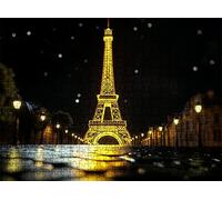 Puzzle 1000 Pièces pour Adultes, Tour de Fer rêve Puzzle Bois Difficile et Coloré, Grand Casse-Tête 75 x 50 cm, Jeu Anti-Stress avec Poster, Décor Murale Maison, Cadeau Anniversaire pour Femme w0-861