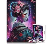 Puzzle 1000 pièces pour Adultes-Traditions des geishas pour Les Femmes-Jeu Amusant à partir de 14 Ans-Dimensions 38x26cm