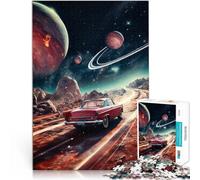 Puzzle 1000 pièces pour Adultes Trajet Nocturne Cosmique Entraînez Votre Cerveau et Vos Mains Cadeau Amusant 38x52cm