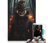 Puzzle 1000 pièces pour Adultes Twilight Terror Jeu Impossible Interaction Parent-Enfant pour Anniversaire Noël 50x75cm