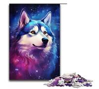 Puzzle 1000 pièces pour Adultes Un Chien glorieux Décoration Murale Cadeaux d'anniversaire et de Noël Uniques 75x50cm