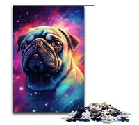 Puzzle 1000 pièces pour Adultes Un Chien glorieux Puzzles pour Adultes Puzzle en Bois Jeu Stimulant 75x50cm