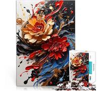 Puzzle 1000 pièces pour Adultes Une éclaboussure de Peinture pour Le Jeu éducatif Challenge Toy Jeu de défi Unique 75x50cm