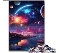 Puzzle 1000 pièces pour Adultes, Univers coloré, idéal pour Les Adolescents et Les familles, pour Les Anniversaires (Taille : 50x75cm)