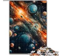 Puzzle 1000 pièces pour Adultes, Univers coloré, Jeu créatif en Famille et décoration d'intérieur, Cadeau de Noël idéal pour Les Adolescents (Taille : 26x38cm)
