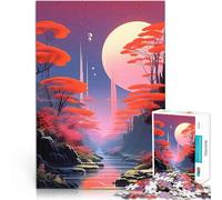 Puzzle 1000 pièces pour Adultes Univers Corail rétro Entraînez Votre Cerveau et Vos Mains Jouets de décoration pour la Maison 38x26cm