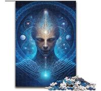 Puzzle 1000 pièces pour Adultes, Univers ésotérique Zen, en Bois, pour Adolescents de 14 Ans et Plus, décoration d'intérieur 50x75cm, Cadeau d'anniversaire idéal