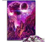 Puzzle 1000 pièces pour Adultes, Univers Galaxie, en Bois, Cadeau pour Hommes et Femmes, pour Tous Les Jours et Occasions spéciales, 1000 pièces(50x75cm)