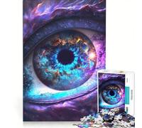 Puzzle 1000 pièces pour Adultes Univers Œil de Dragon Jeu de réflexion Anti-Stress Chaque pièce est Unique 50x75cm