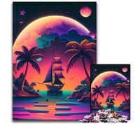 Puzzle 1000 pièces pour Adultes Univers Jupiter, Jeu Familial interactif et Stimulant, décoration d'intérieur à Faire soi-même, pour Les Enfants 26x38cm/10,23x14,96 Pouces