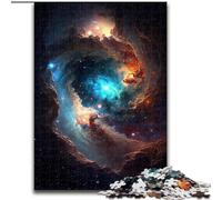 Puzzle 1000 pièces pour Adultes Univers Magnifiques étoiles de l'espace Fabriqué en Bois,ce Qui en Fait Un Excellent Cadeau pour s'amuser en Famille 50x75cm pour Les Anniversaires,Les Vacances