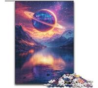 Puzzle 1000 pièces pour Adultes, Univers, Planète, Activité de cohésion familiale, Cadeau Unique pour Les fêtes et Les Anniversaires 50x75cm