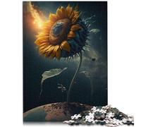 Puzzle 1000 pièces pour Adultes Univers Tournesol pour Puzzle Cadeaux 26x38cm Offre comme Cadeaux pour Toute la Famille pour Adolescent 14 Ans et Plus