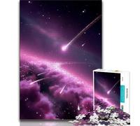 Puzzle 1000 pièces pour Adultes, Univers Violet, Ciel étoilé, Jeu de Quiz, idéal comme Cadeau pour Toute la Famille (Taille 38x26cm)