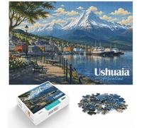 Puzzle 1000 pièces pour Adultes, Ushuaia, Argentina | Pour les amateurs de puzzles patients : ce puzzle pour adultes de 1000 pièces offre une pause loin des écrans.
