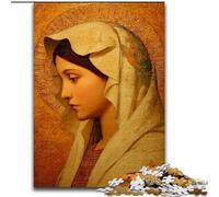 Puzzle 1000 pièces pour Adultes Vierge Marie, Aide Le Cerveau à exercer des Jouets addictifs pour cultiver la Patience, décoration Parfaite (Taille 50x75cm)