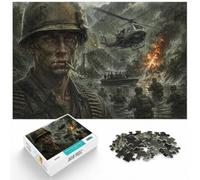 Puzzle 1000 pièces pour Adultes, Vietnam War Scene | Pour une activité plus longue autour de la table : ce puzzle adulte 1000 pièces offre une pause loin des écrans.