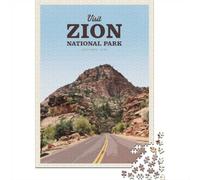 Puzzle 1000 pièces pour Adultes, Visit Zion National Park