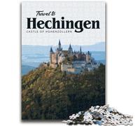 Puzzle 1000 pièces pour Adultes Visitez Hechingen 1000 pièces pour Adolescents, pour sublimer l'amour Entre Couples à partir de 14 Ans (50x75cm)