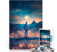 Puzzle 1000 pièces pour Adultes Voyeur DE RÊVES Aidez Le Cerveau à exercer des Jouets addictifs pour cultiver la Patience Décoration Parfaite 38x26cm