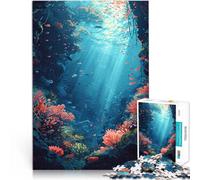 Puzzle 1000 pièces pour Adultes Vue imprenable sur la mer Défi Difficile pour soulager Le Stress Jeu de défi Unique 75x50cm