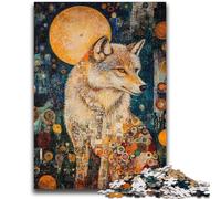 Puzzle 1000 pièces pour Adultes Wolf Art Puzzle 1000 pièces, Staycation Kill Time avec pièces entièrement emboîtables de Formes aléatoires (50x75cm)