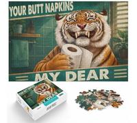 Puzzle 1000 pièces pour Adultes, Your Butt Napkins My Dear-1 | Comme idée cadeau de Noël : Puzzle 1000 pièces pour adultes ; pour partager un moment calme pendant les fêtes.