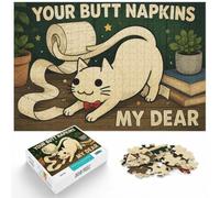 Puzzle 1000 pièces pour Adultes, Your Butt Napkins My Dear-1 | Pour les soirées calmes sans écran : ce puzzle adulte 1000 pièces convient à un loisir calme sans écran.