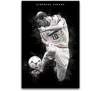 Puzzle 1000 pièces pour l'art Abstrait Football Zinedine Zidane Affiche Adultes Enfants Puzzle Jouet Éducatif Jeu 38x26CM
