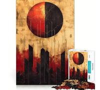 Puzzle 1000 pièces Pouvoir céleste Minimalisme Découpe précise Jeu Amusant et Stimulant pour Les méninges Jeu de détente Cadeau Festif et ludique (50x75cm)