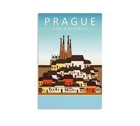 Puzzle 1000 pièces Prague République Tchèque, Puzzles stimulants, Jeu de Puzzle pour Femmes, Cadeaux pour Hommes, 52 x 38 cm