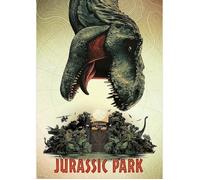 Trefl Premium Plus Quality - Puzzle Jurassic Park: Movie Posters - 1000 pièces, Série de Puzzles avec Les Personnages Favoris, pour Adultes et Enfants à partir de 12 Ans