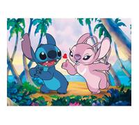 Trefl Premium Plus Quality- Puzzle Lilo & Stitch, Stitch & Angel - 1000 Pièces, Série de Puzzle avec Les Personnages Préférés, pour Les Adultes et Les Enfants à partir de 14 Ans